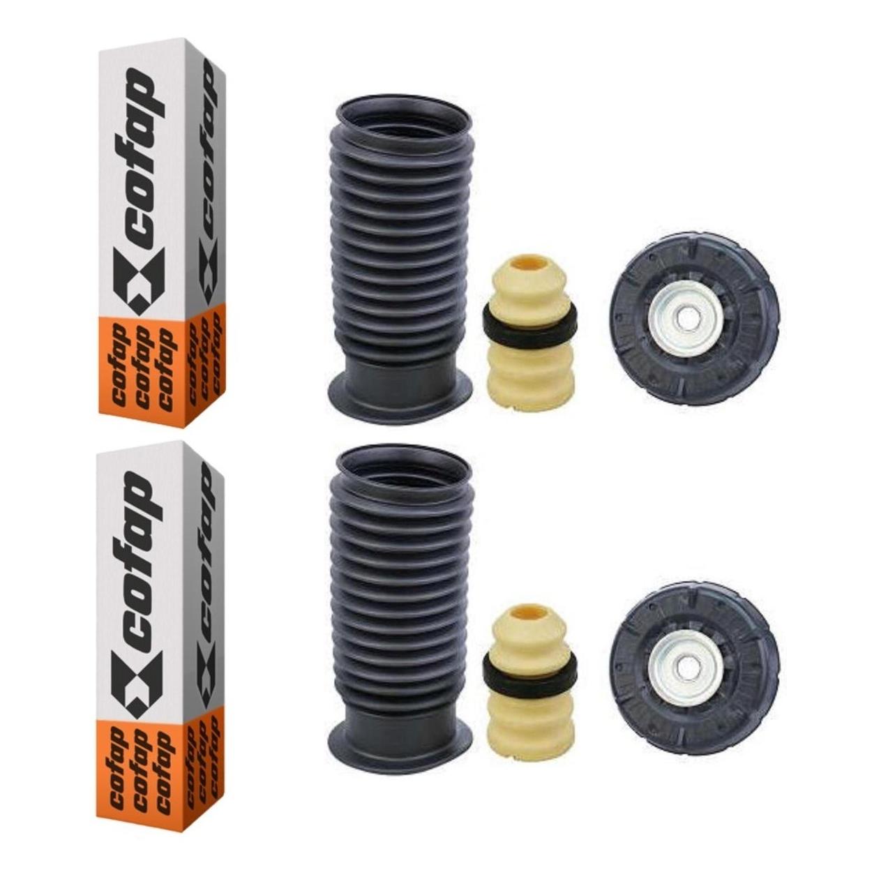 Par Kit do Amortecedor Batente Coifa Coxim Rolamento Dianteiro - Cofap - Tkc04122 - (1)