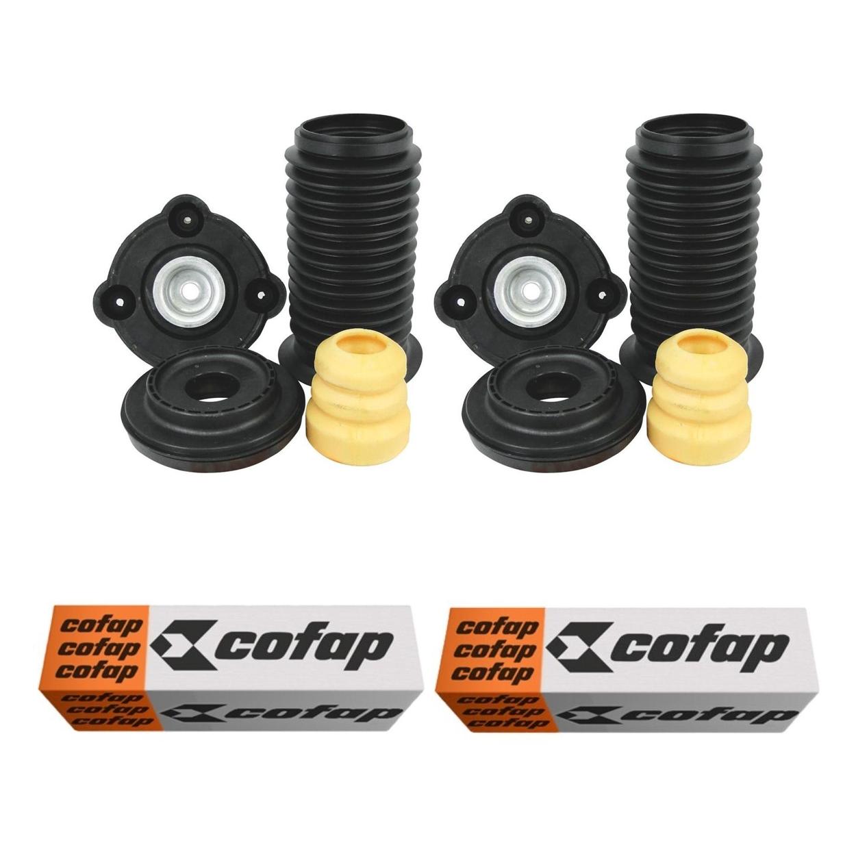 Par Kit do Amortecedor Rolamento Batente Coifa Coxim Dianteiro - Cofap - Tkc03118 - (1)