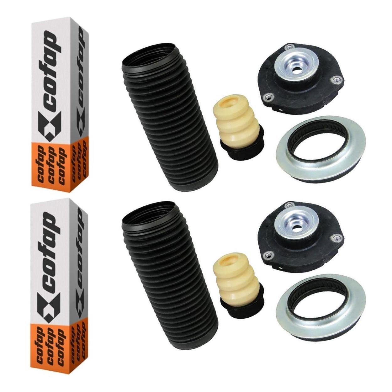 Par Kit do Amortecedor Rolamento Batente Coifa Coxim Dianteiro - Cofap - Tkc01110 - (1)