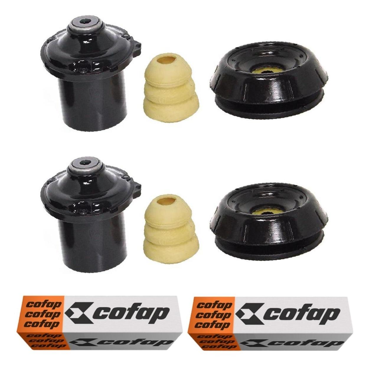 Par Kit do Amortecedor Rolamento Batente Coifa Coxim Dianteiro - Cofap - Tkc04110 - (1)