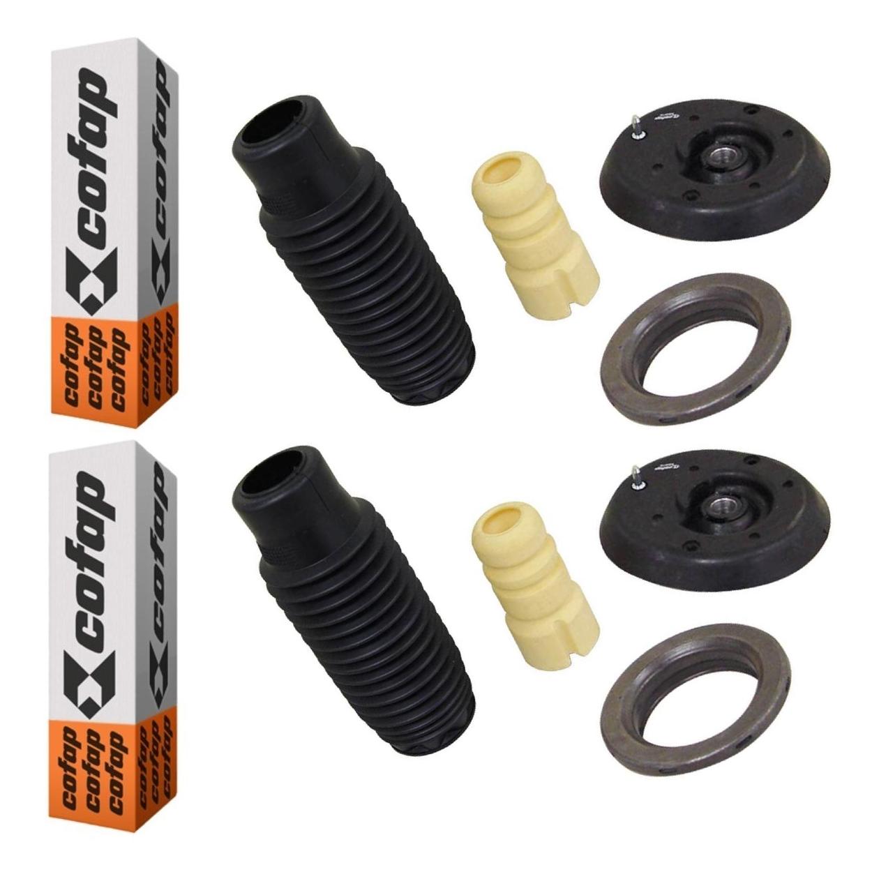 Par Kit do Amortecedor Rolamento Batente Coifa Coxim Dianteiro - Cofap - Tkc17110 - (1)