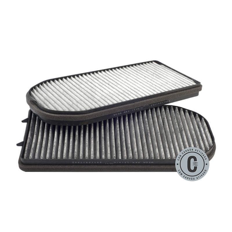 Filtro de Cabine com Carvão Ativado - Wega - AKX-1510/C - (3)