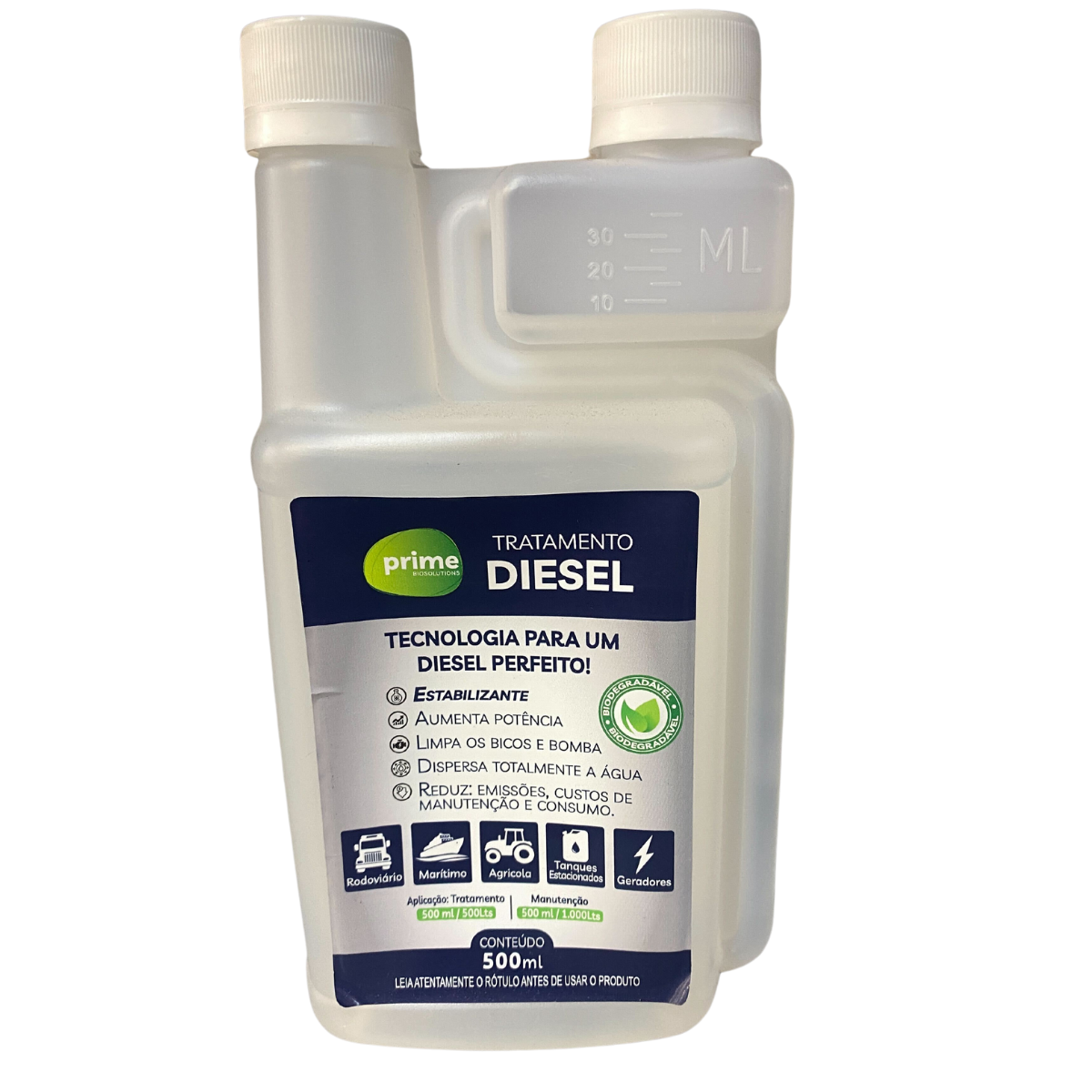Kit 4 Uni Aditivo De Tratamento Para Diesel Prime Biosolutions - (4)