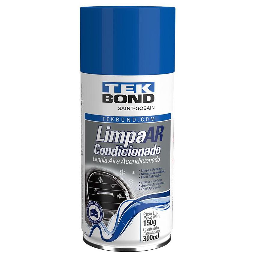 Limpa Ar Condicionado Carro Novo 300 ml - Tekbond - LCC3697 - (1)