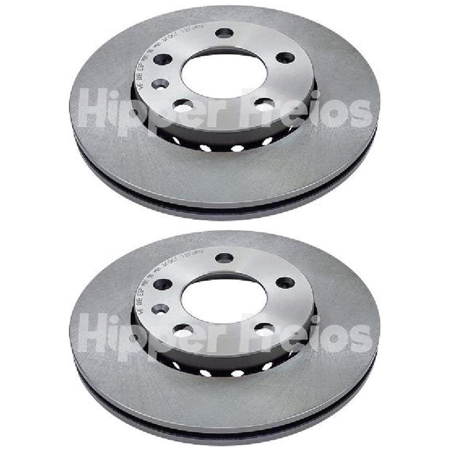 Par Disco Freio Dianteiro - Hipper Freios - HF 01B - (1)