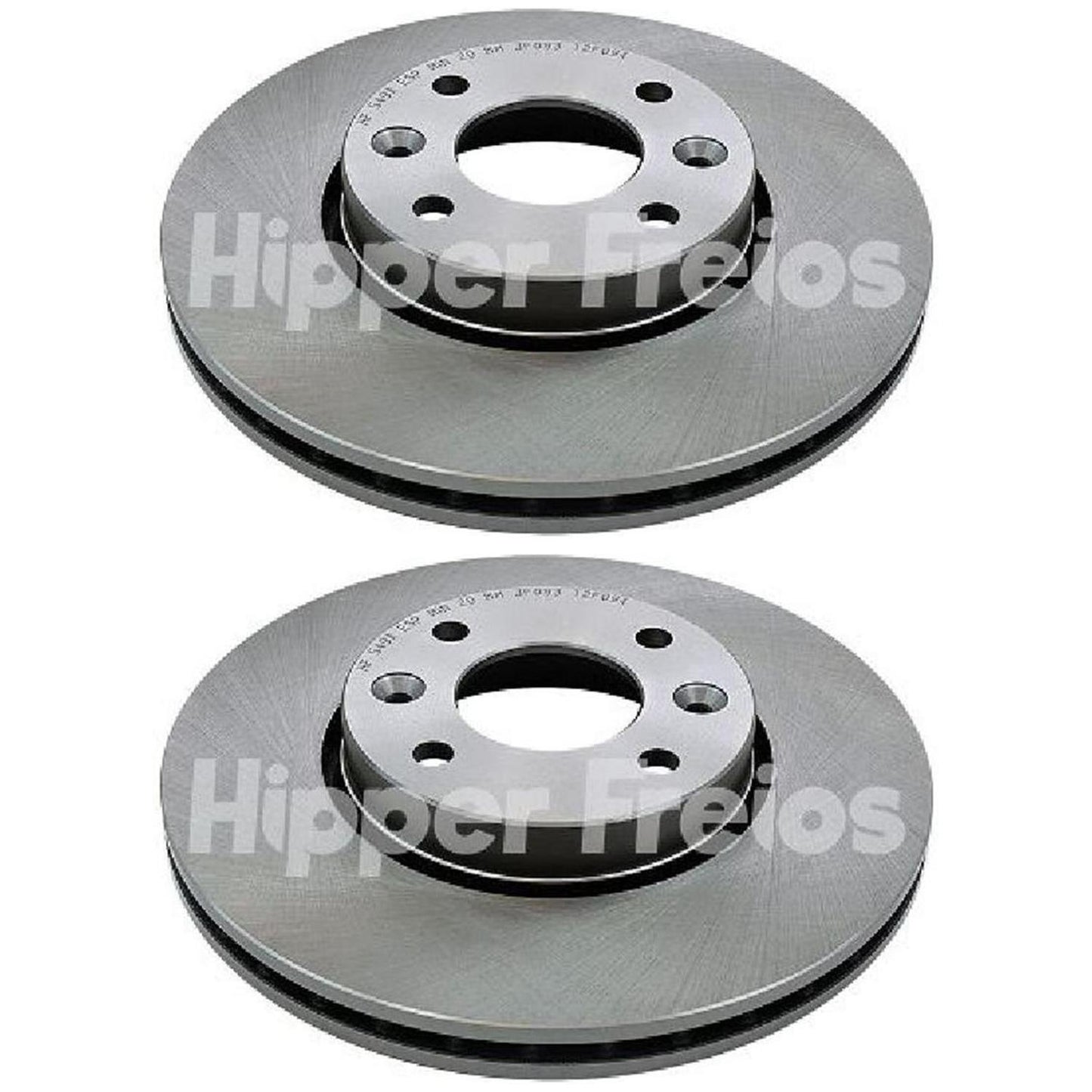 Par Disco Freio Dianteiro - Hipper Freios - HF 549A - (1)