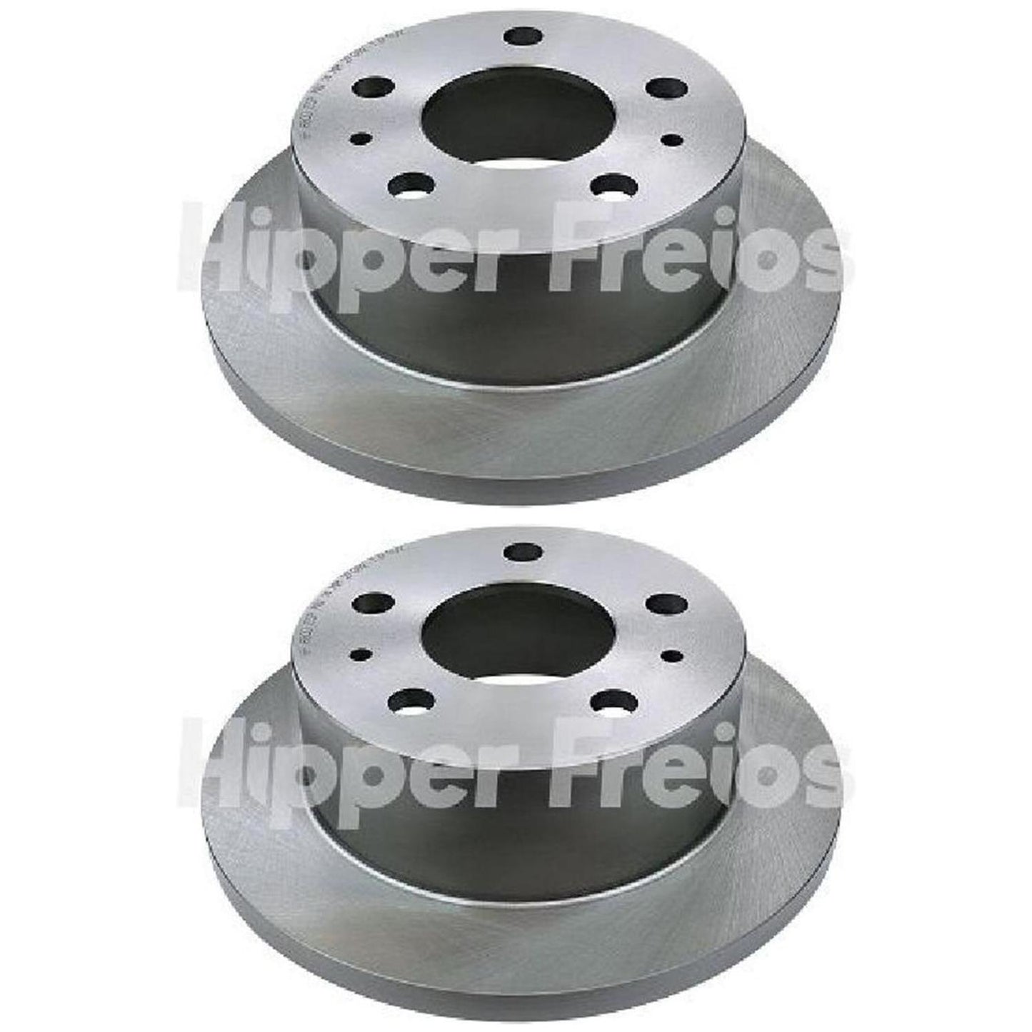 Par Disco Freio Traseiro - Hipper Freios - HF 680D - (1)