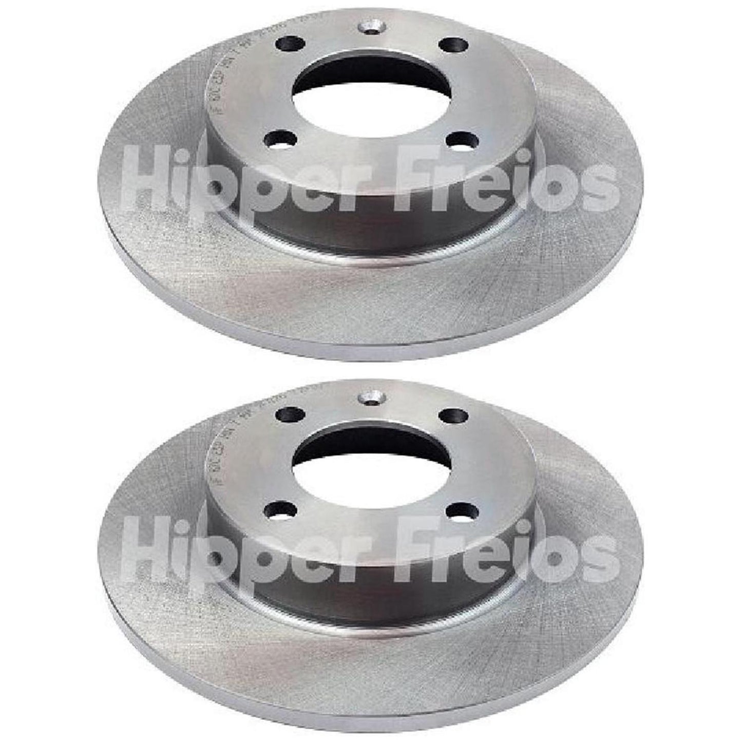 Par Disco Freio Traseiro - Hipper Freios - HF 87C - (1)