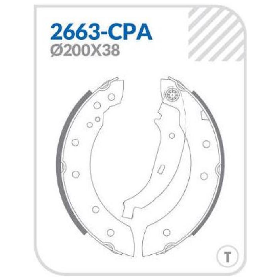 Sapata Freio - Cobreq - 2663-CPA - (1)