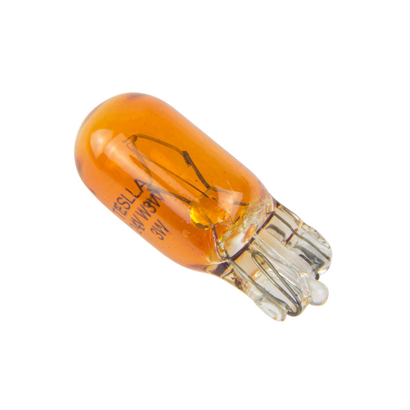 Lâmpada Âmbar 24V 3W - Teslla - T2821Vam - (2)