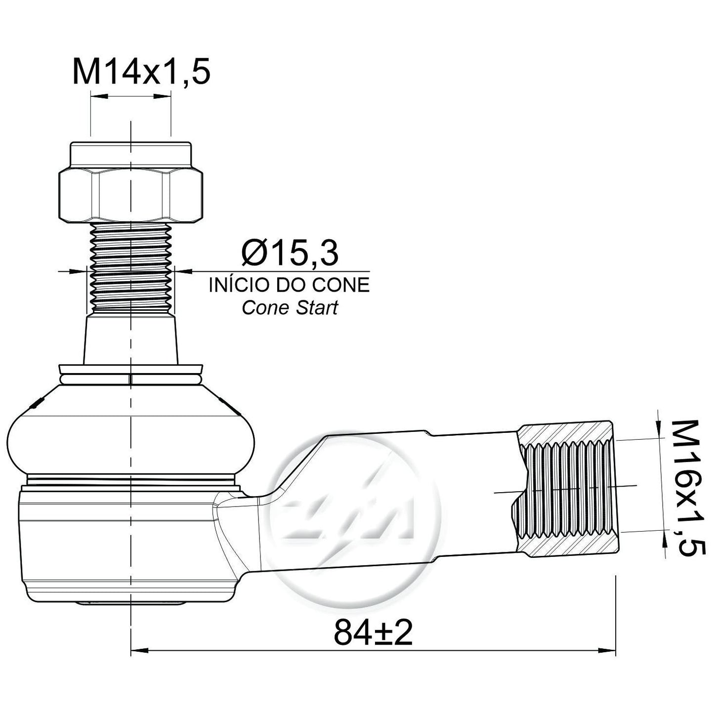 Par Terminal de Direção - ZM - 270.116.04 - (3)