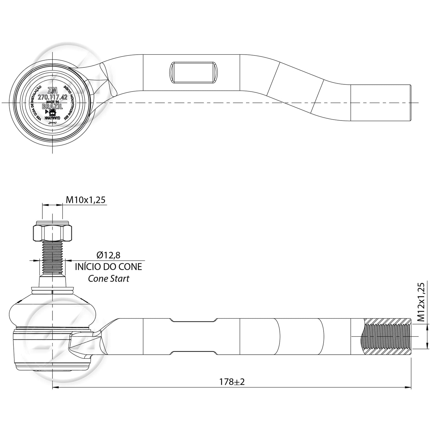 Terminal de Direção - ZM - 270.117.42 - (2)
