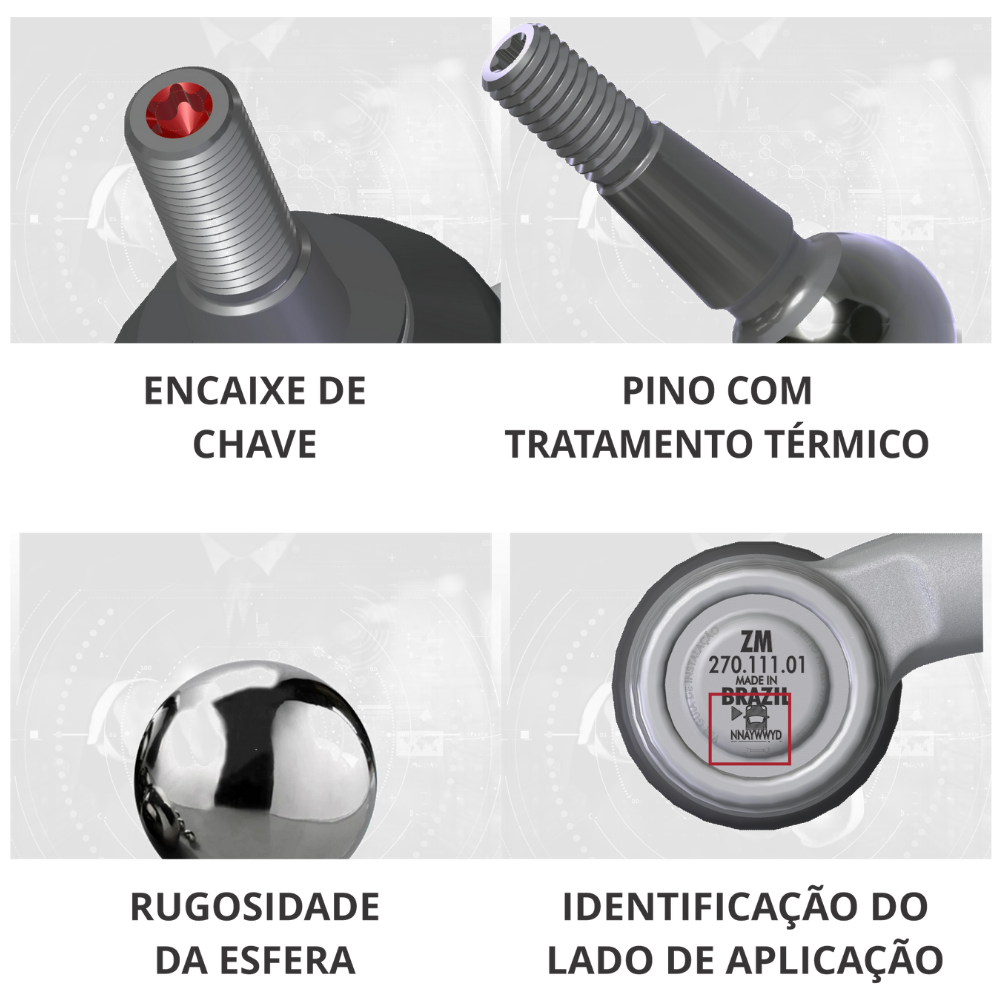 Par Terminal de Direção - ZM - 270.130.51/270.131.51 - (10)