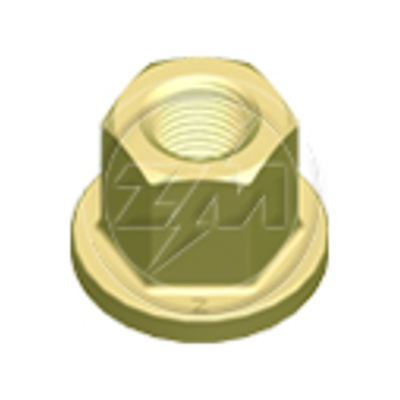 Kit 100 Porca da Roda M12-1,25 x CH19 x H21 - ZM - 29.012.01 - (1)