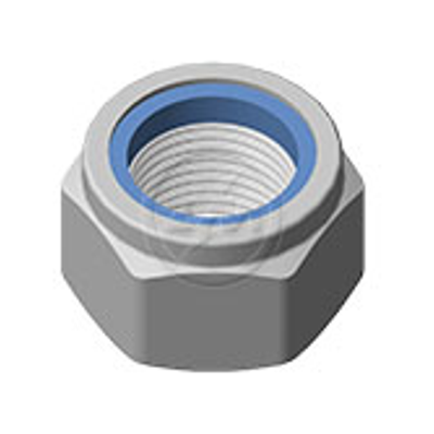 Kit 50 Porca do Pino Tensor M24-2,0 x CH36 x H24 - (1)