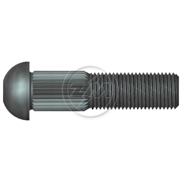 Kit 100 Parafuso Cravo Alto 1/2"-20F X 2" - ZM - 32.102.34 - (1)
