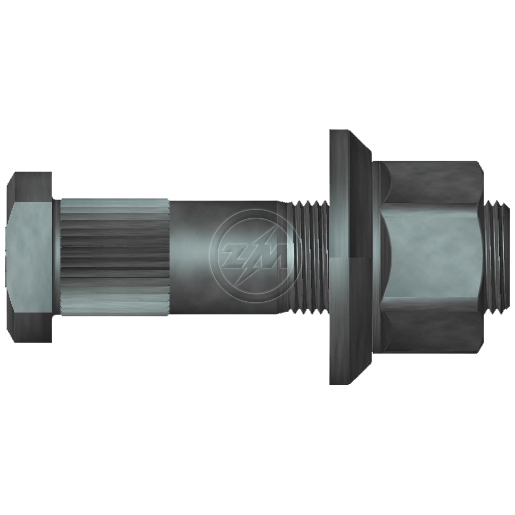 Kit 30 Parafuso Roda M20-1,5x80/88xCH30xH27 - ZM - 40.020.45 - (1)