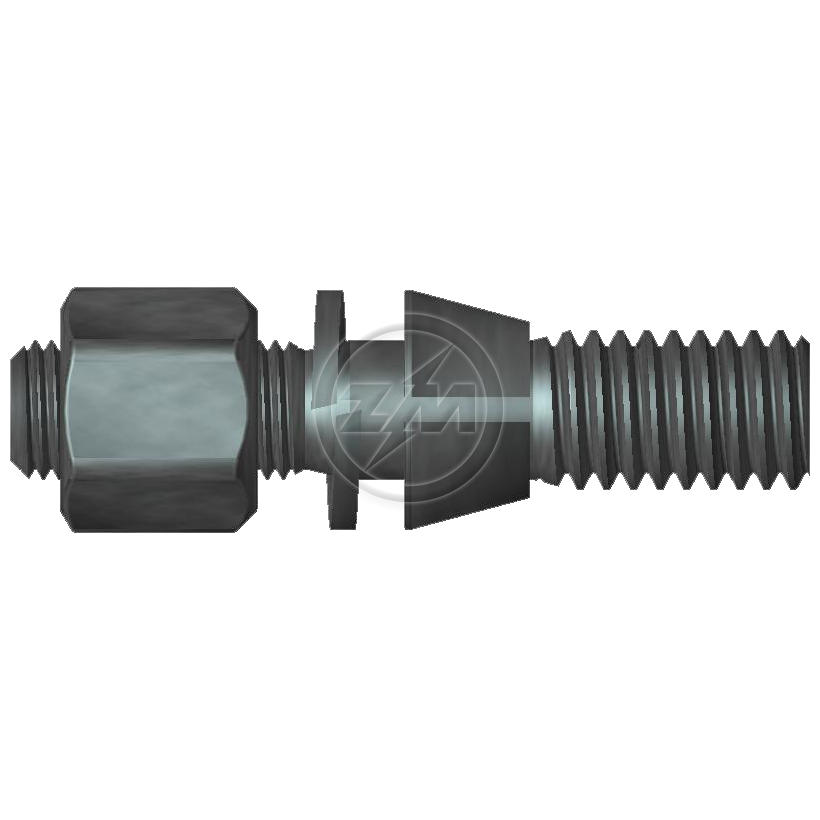 Kit 50 Prisioneiro Roda 7/16"x1/2"-12BSWx2,½" - ZM - (1)