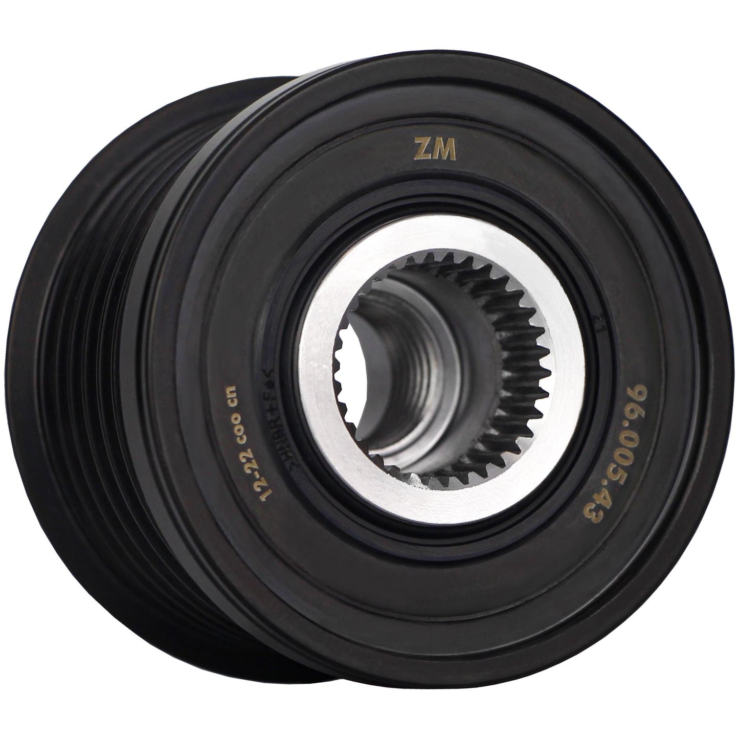 Polia de Roda Livre OAP do Alternador - ZM - 96.005.43 - (1)