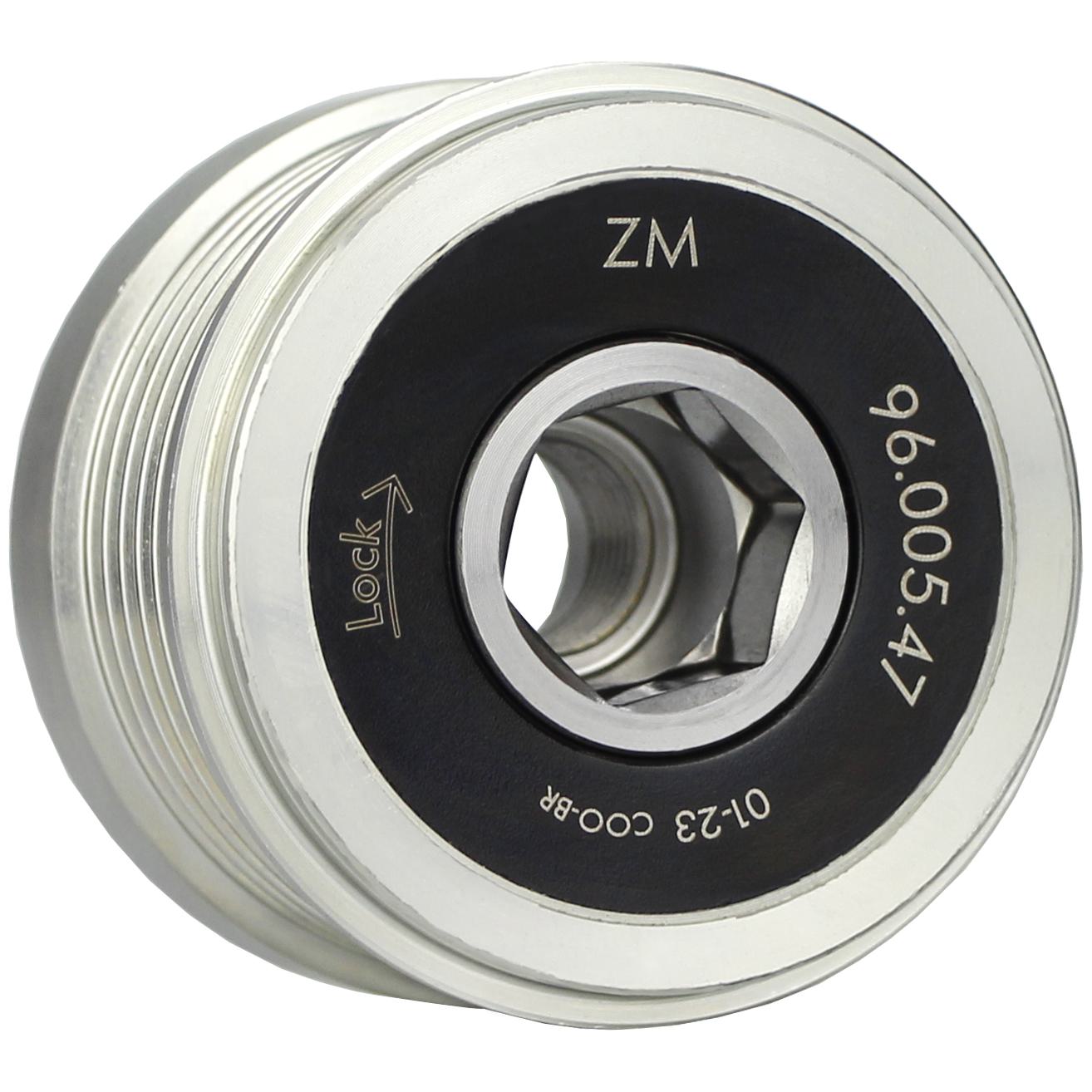 Polia de Roda Livre OAP do Alternador - ZM - 96.005.47 - (1)