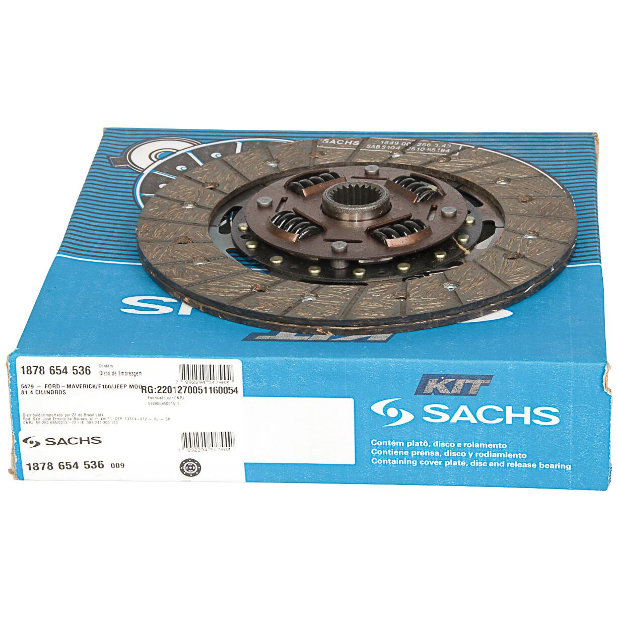 Disco de Embreagem SACHS 5479 - (3)
