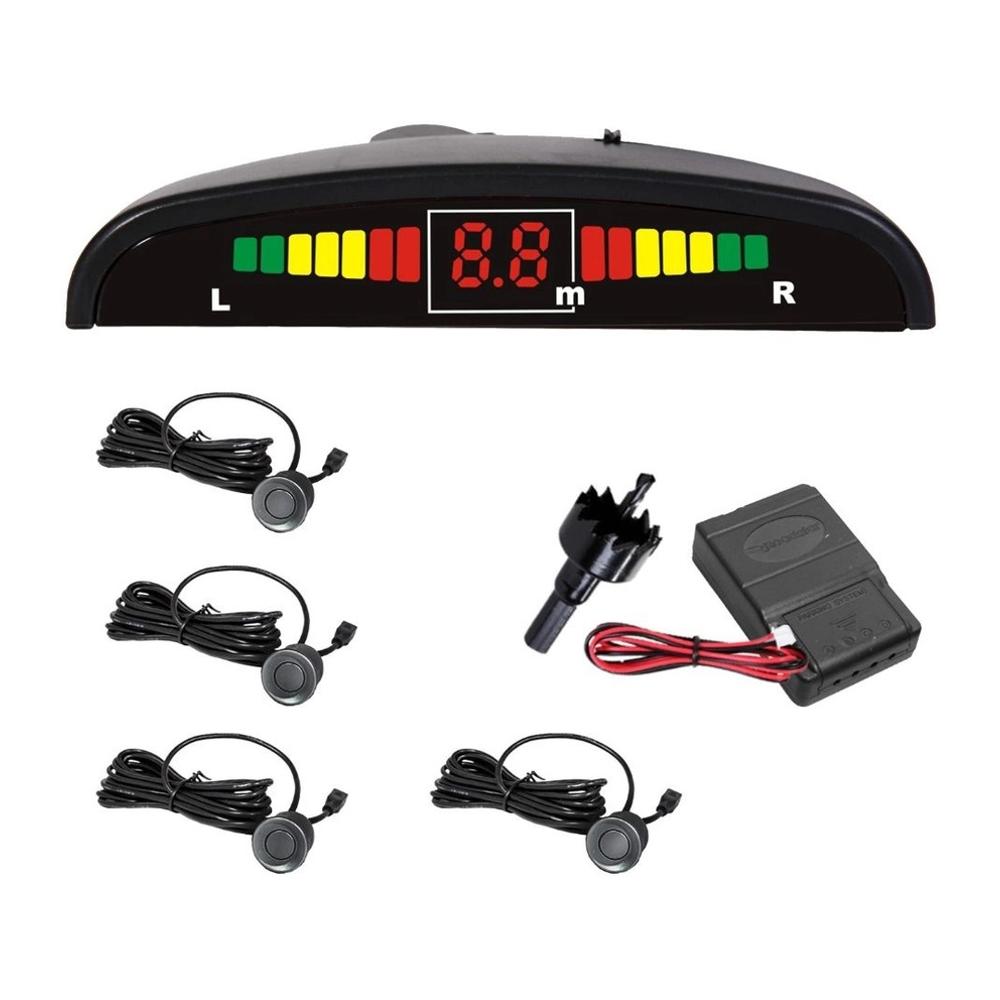 Kit Sensor de Estacionamento 4 Sensores - Roadstar - RS104BRB - (1)