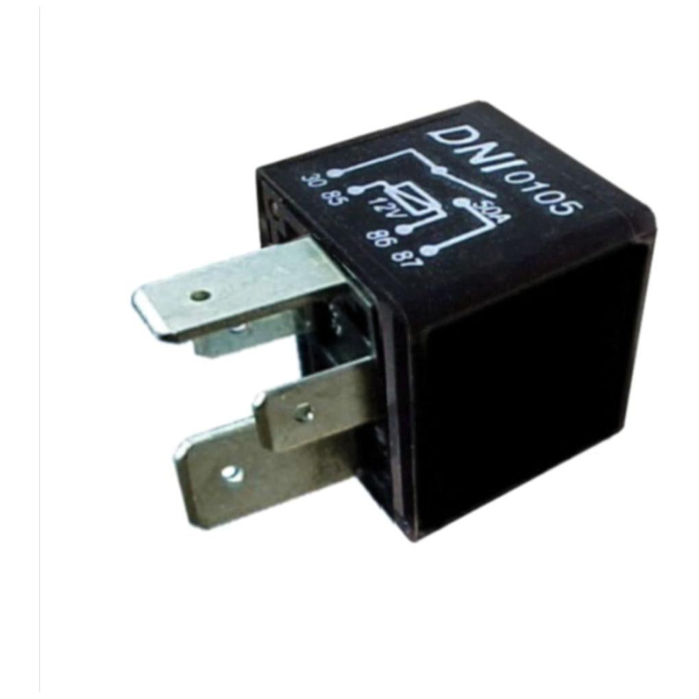 Relê 12V Plástico 4 Terminais Acessórios - DNI - 0105 - (1)