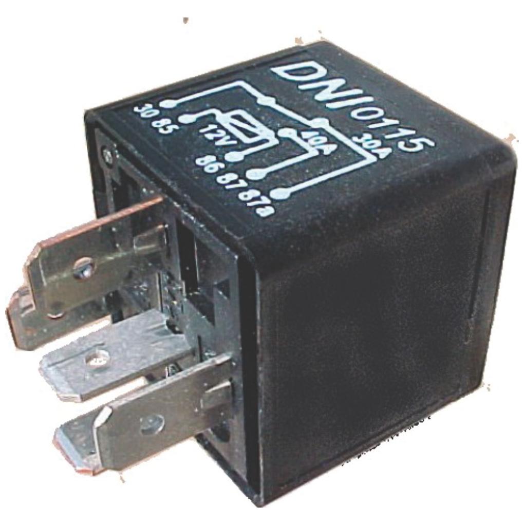 Relê Auxiliar 12V Plástico - DNI - 0115 - (1)