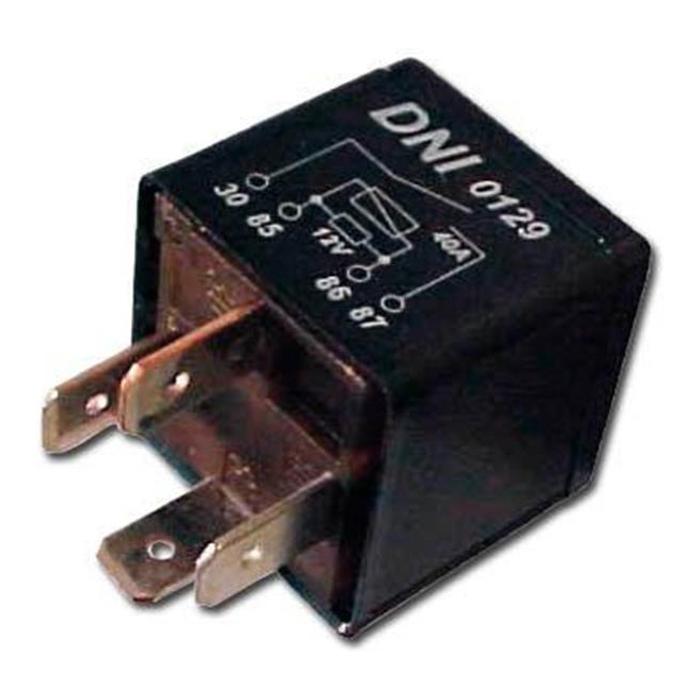 Relê 12V 40Ah 4 Terminais - DNI - 0129 - (1)