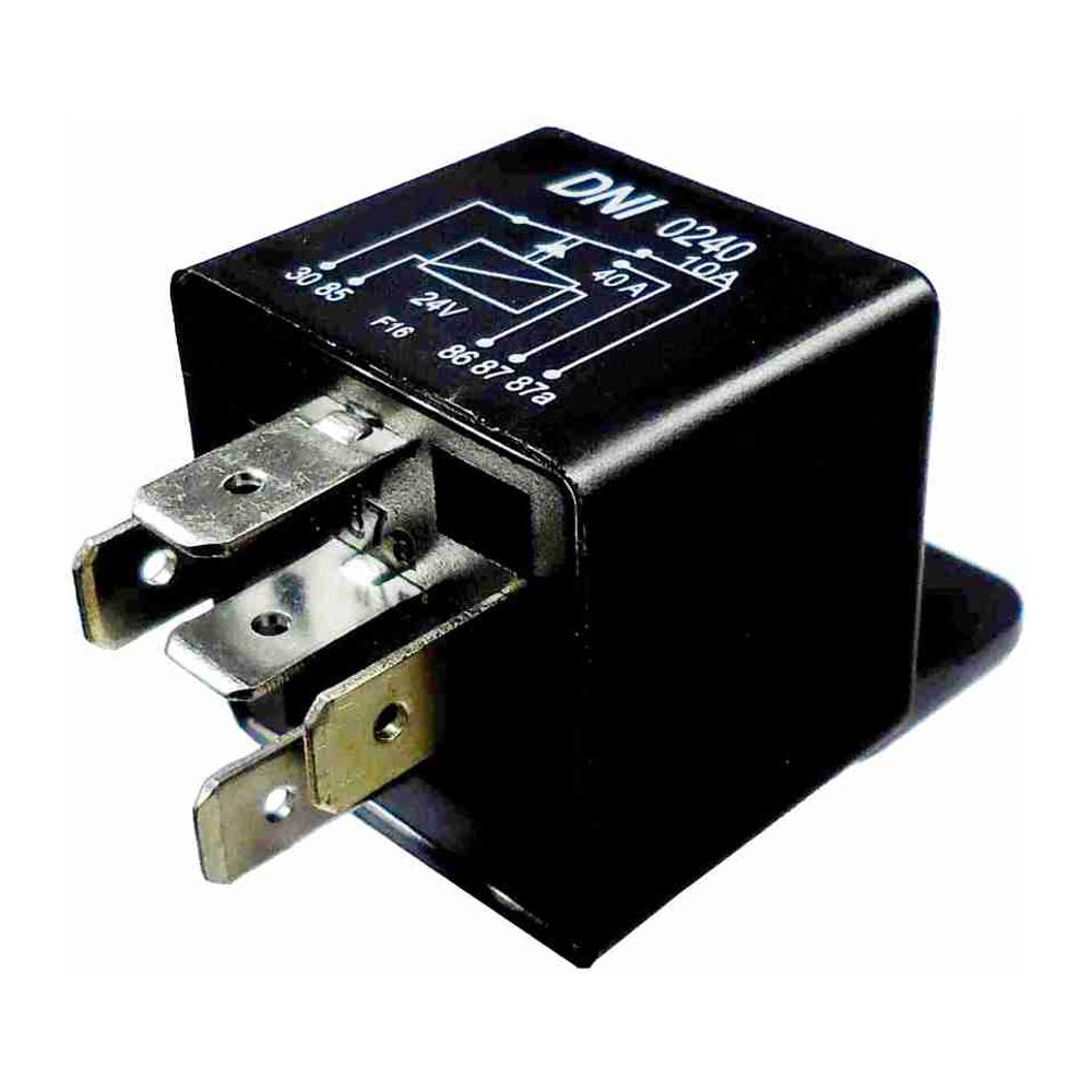 Relê Auxiliar 24V 5 Terminais - DNI - 0240 - (1)