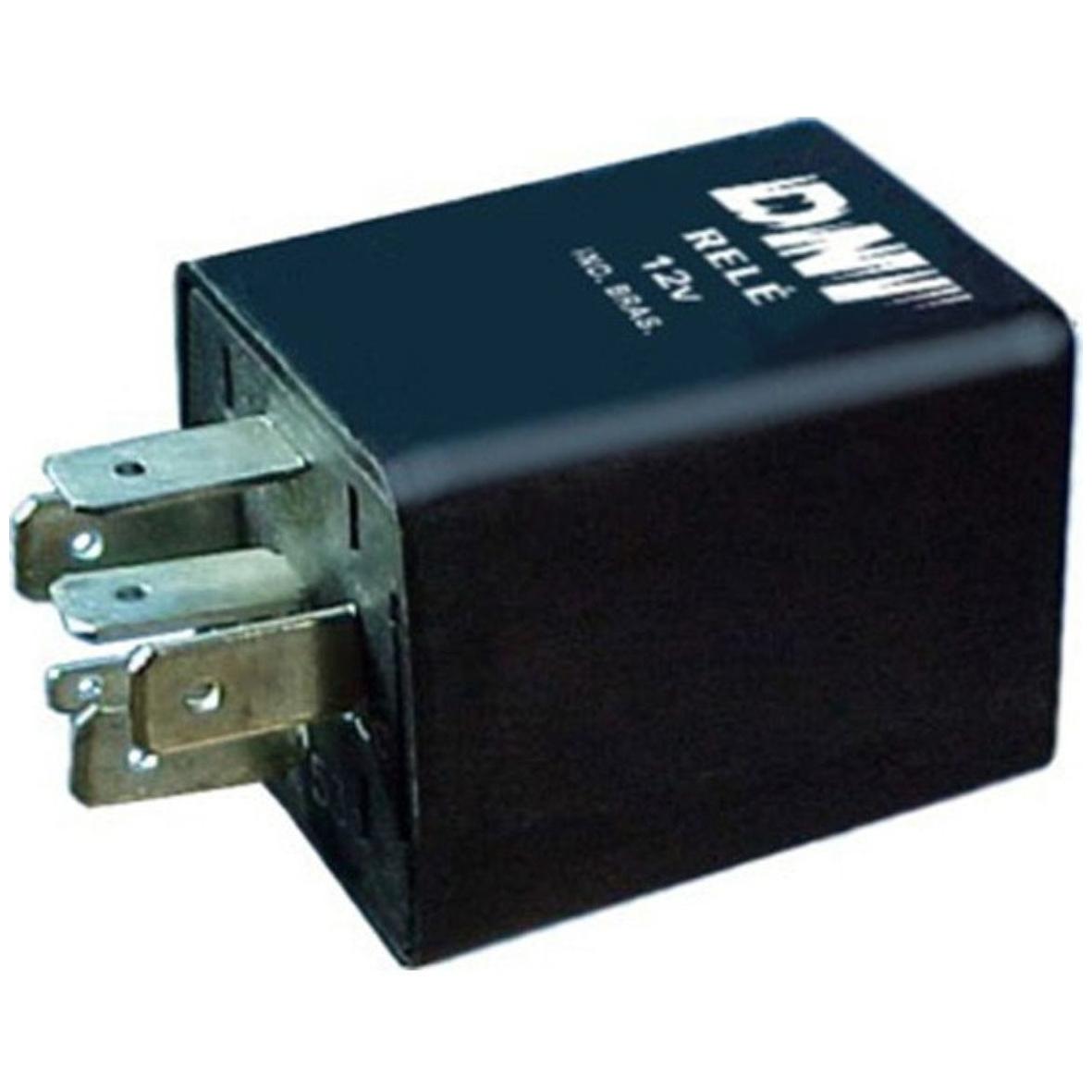 Relê Temporizador 12V 6 Conexões Plástico - DNI - 0317 - (1)