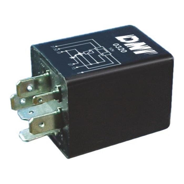 Relê Temporizador 12V 6 Conexões - DNI - 0320 - (1)