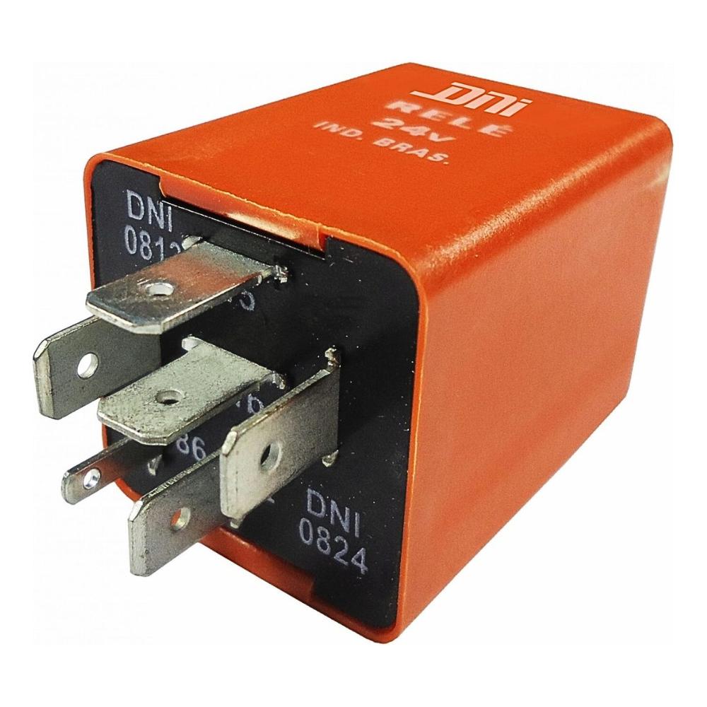 Relê Temporizador Plástico 24V - DNI - 0824 - (1)