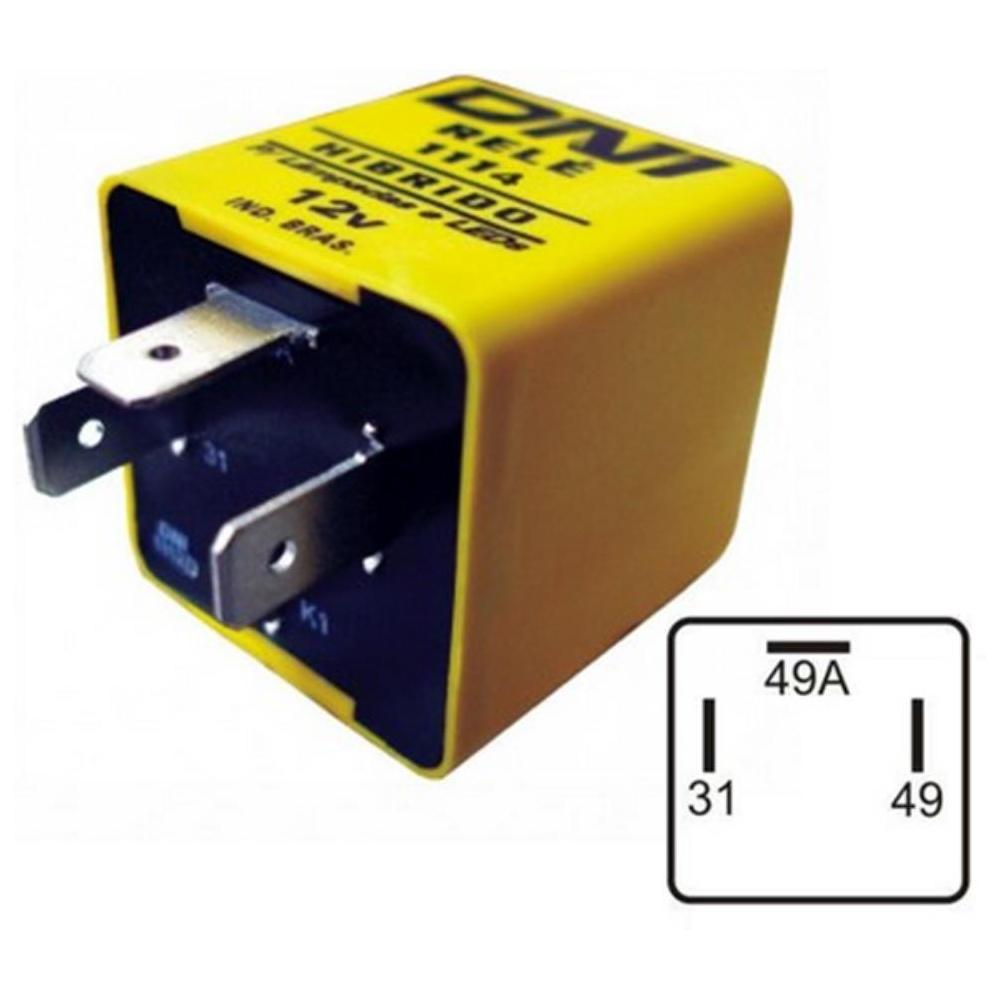 Relê Pisca 12V - DNI - 1114 - (1)