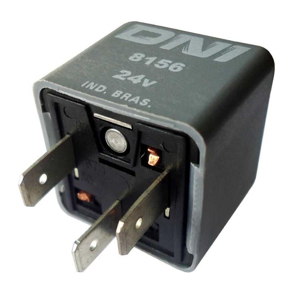 Relê 24V Alarme Sonoro 3 Conexões - DNI - 8156 - (1)