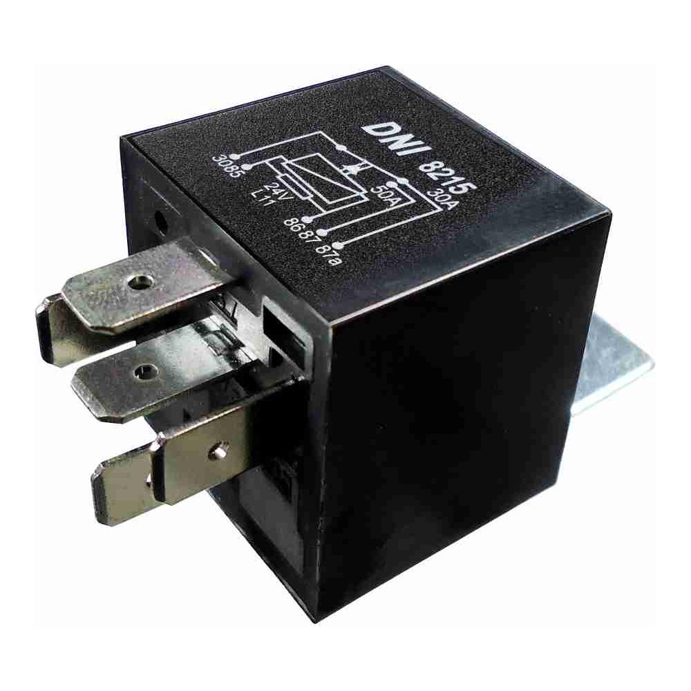 Relê Auxiliar 24V 5 Conexões - DNI - 8215 - (1)