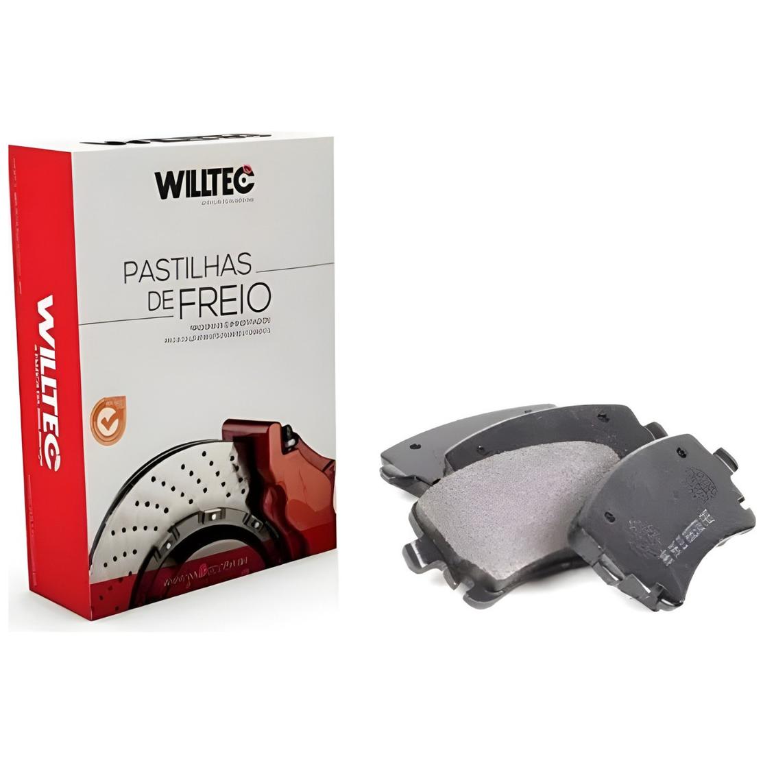 Pastilha de Freio Ceramica Dianteira - WILLTEC - PW1044 - (2)