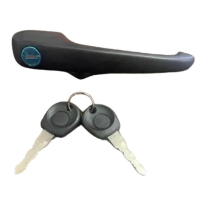 Maçaneta Externa Dianteira Esquerda Preta - ORI - 1052 - (1)