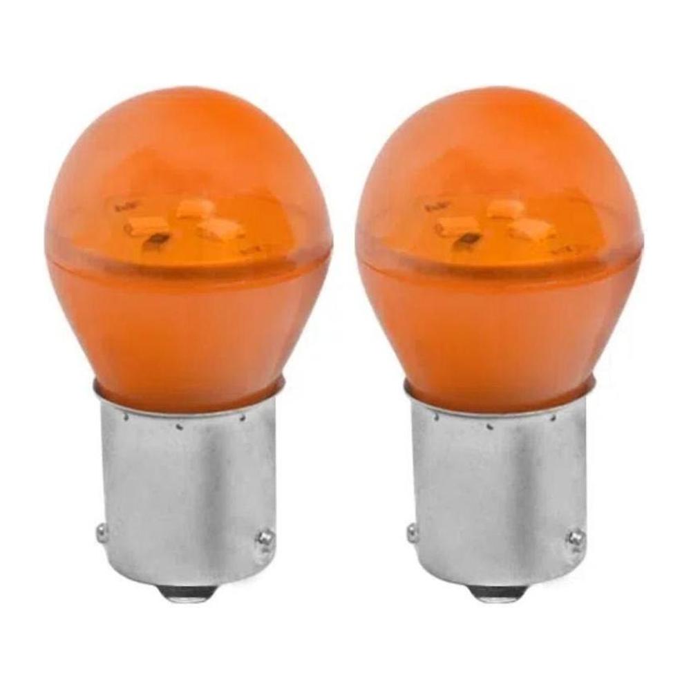Lâmpada Âmbar 12V 3W 360Lm BAU15S - Autopoli - AU030 - (2)