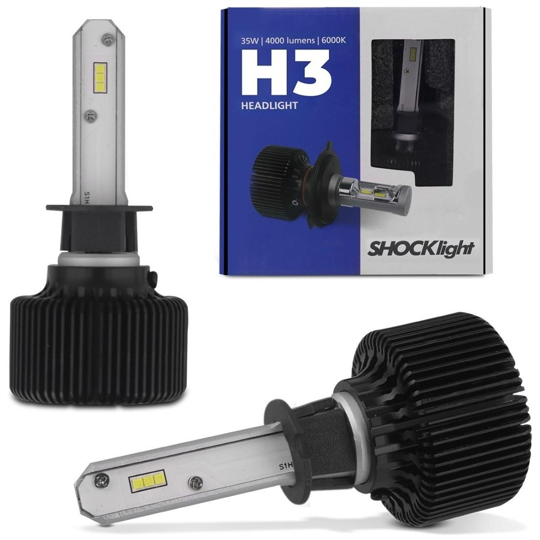Lâmpada H4 6000K 12V - Shocklight - SLL-110004 - (1)