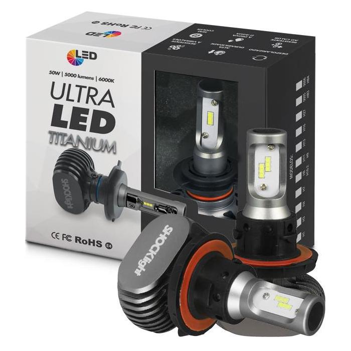 Lâmpada H13 50W 6000K Ultraled Titanium - Shocklight - SLL-60013 - (1)