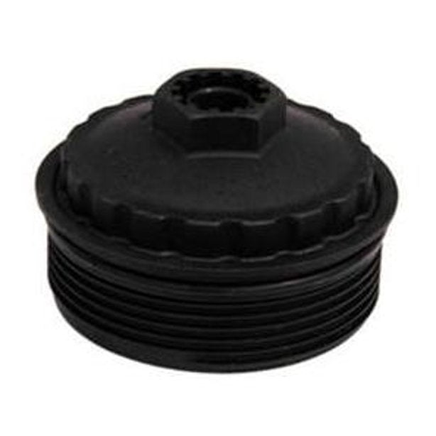 Copo do Filtro de Óleo Plástico Rosqueável Preto com Anel - Valclei - CO-2009 - (1)