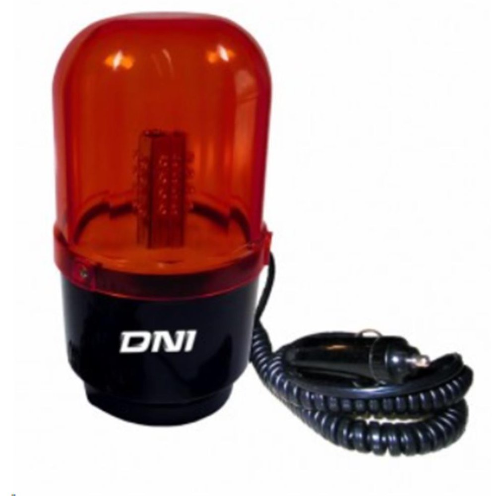 Sinalizador Giroled com Imã, Plug Acendedor Bivolt Vermelho - DNI - 4111 - (1)