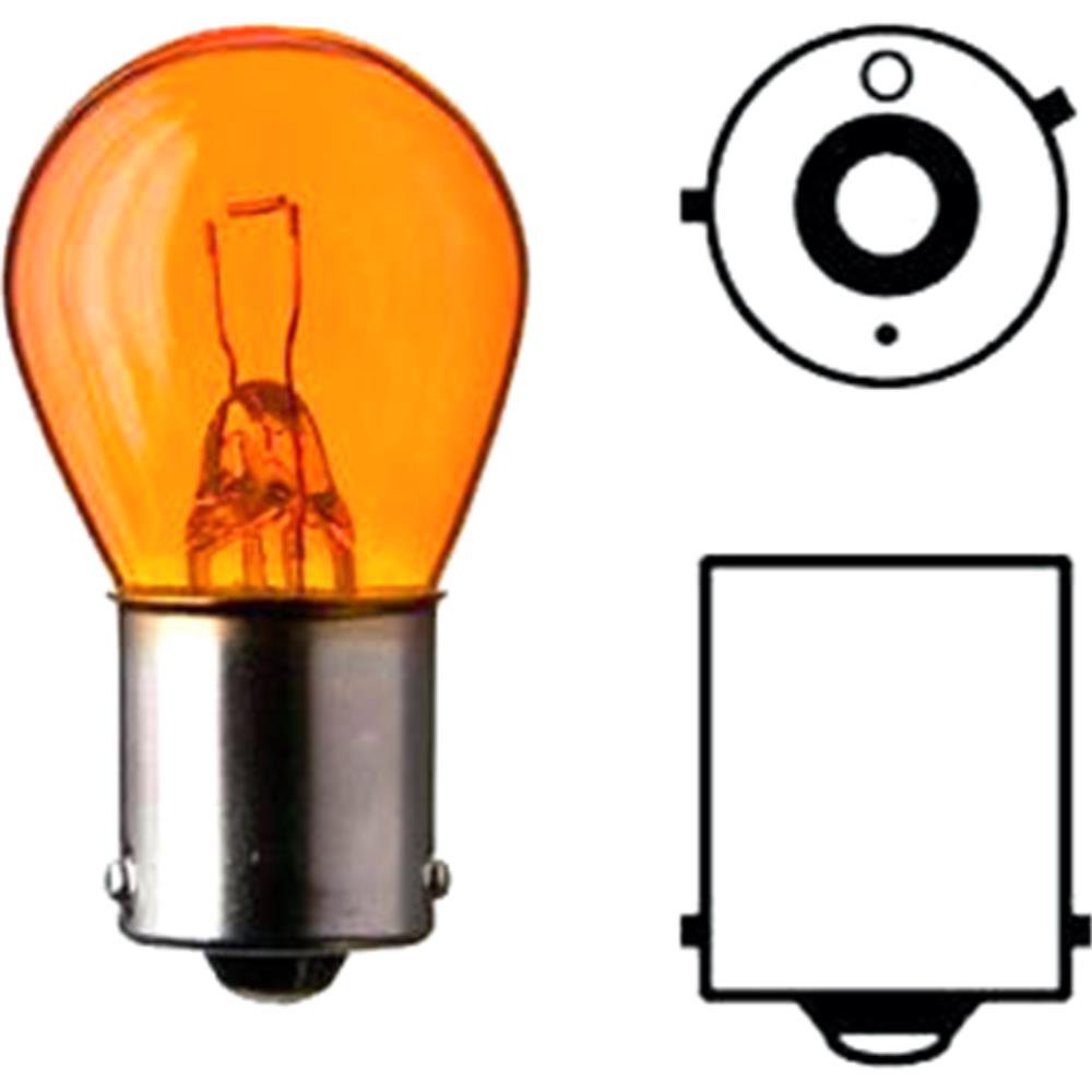 Lâmpada do Pisca PY21W 21W 24V Amarelo - Philips - 13496 - (1)