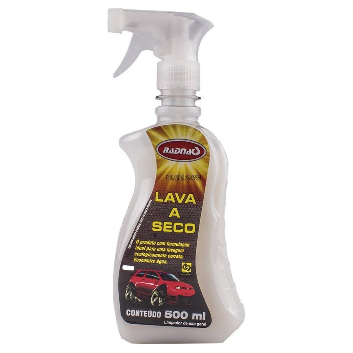 Limpador Lava a Seco Líquido com Gatilho 500ml - Radnaq - 8075 - (1)