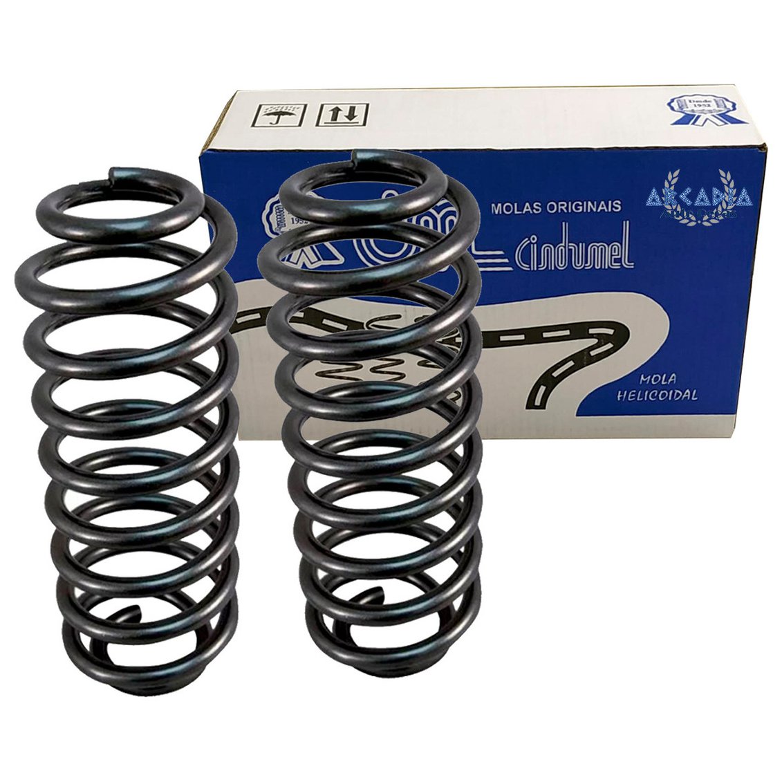 Mola Helicoidal Traseira - Cindumel - CIN-433 - (1)