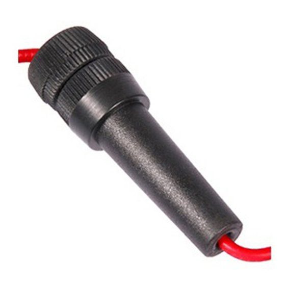 Porta Fusível Plástico 12 / 24 V 15mm - Rainha das Sete - ETE 7200 - (1)
