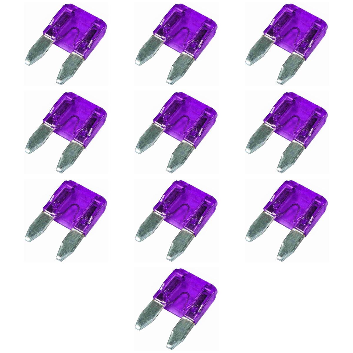 Fusível Mini Lâmina 3A Universal - DNI - 317003 - (1)