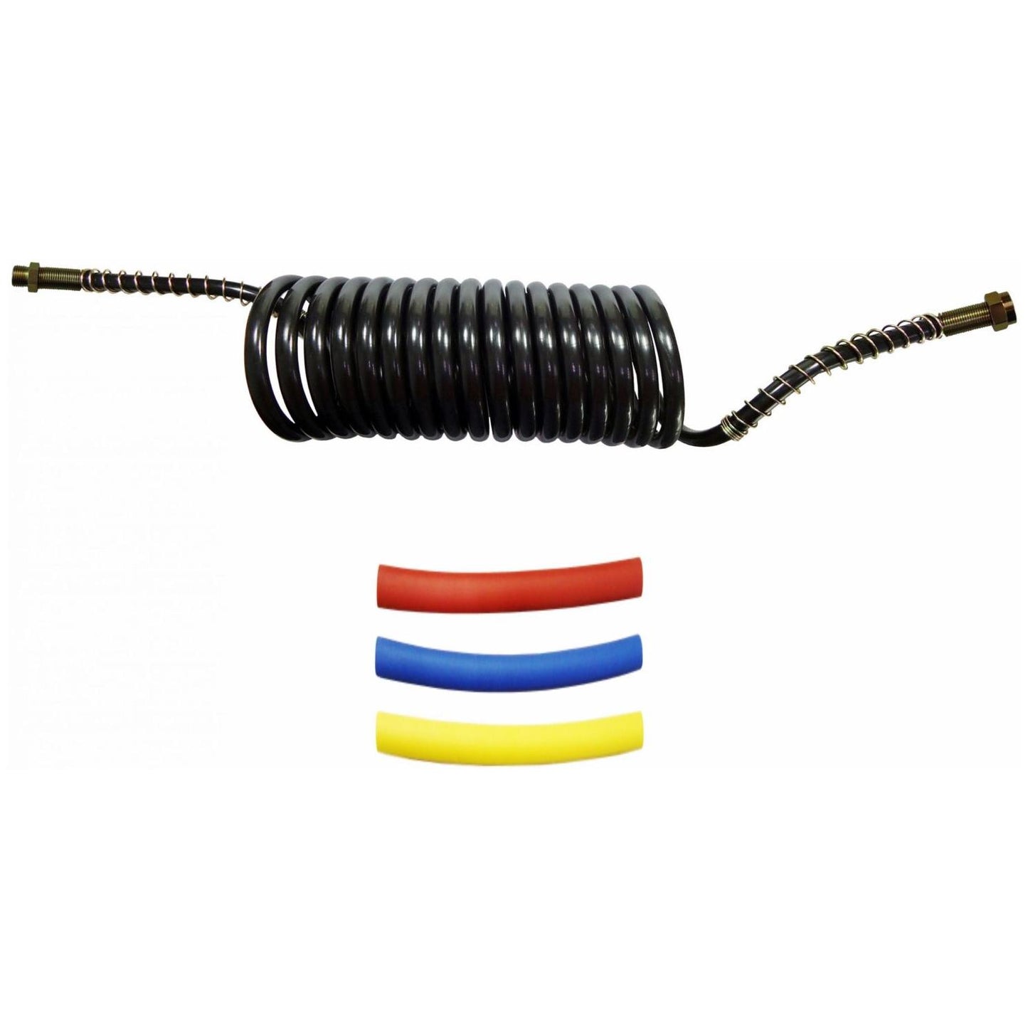 Mangueira Espiral para Freio a Ar 5,5m Macho M16 e Fêmea M18 Termo-retrátil - DNI - 8431 - (1)