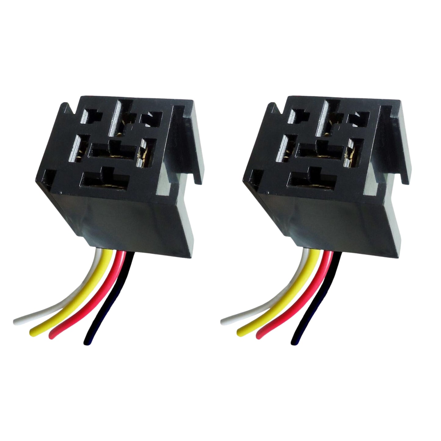 Kit 2 Chicotes com Soquete para Relés 4 Terminais 70A - DNI - 7521 - (1)